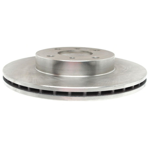 Raybestos R-Line Brake Rotor for 1993-2006 Nissan/INFINITI (Sentra, G20, Altima, Almera) 96363R - angled view