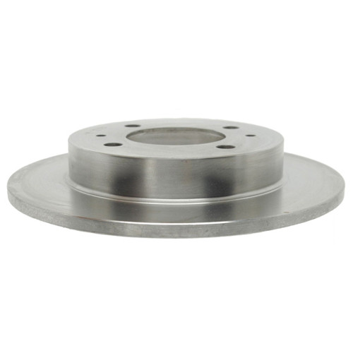 Raybestos R-Line Brake Rotor for 1996-2006 Hyundai (Tiburon, Elantra) 96617R - angled view