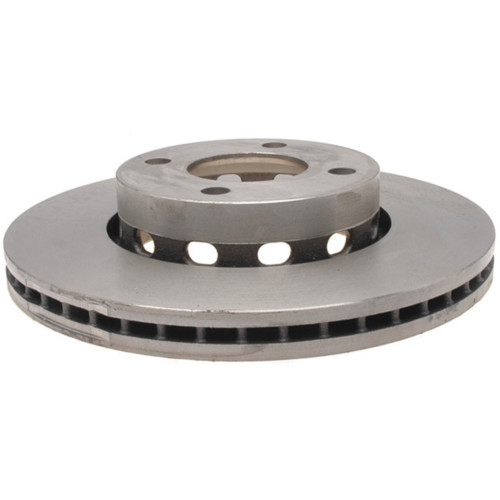 Raybestos R-Line Brake Rotor for 1990-1998 Audi (Cabriolet, 90, 90 Quattro, Coupe Quattro) 96428R - angled view
