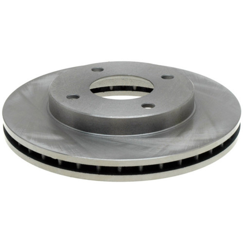 Raybestos R-Line Brake Rotor for 1998-2007 Mitsubishi (Lancer, Galant) 96807R - angled view