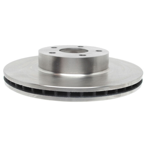 Raybestos R-Line Brake Rotor for 1991-2016 Subaru/Saab/Scion (Impreza, Legacy, Forester, 9-2X) 96658R - angled view