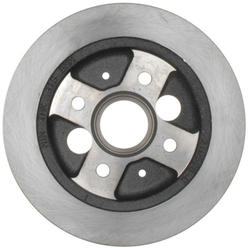 Raybestos R-Line Brake Rotor for 1986-1989 Acura (Integra) 96371R - back view