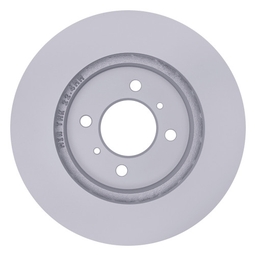 Raybestos Element3 Coated Brake Rotor for 1998-2007 Mitsubishi/Nissan (Lancer, Mirage, Sentra) 96973FZN - back view