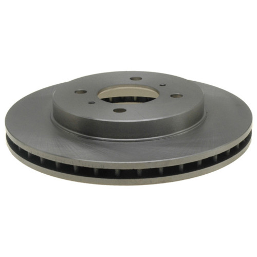 Raybestos R-Line Brake Rotor for 1998-2007 Mitsubishi/Nissan (Lancer, Mirage, Sentra) 96973R - angled view