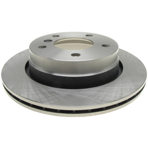Raybestos R-Line Brake Rotor for 1994-2005 BMW (320i, 323i, 323Ci, 328i) 980195R - angled view