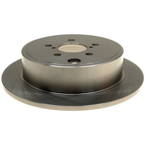 Raybestos R-Line Brake Rotor for 2008-2016 Subaru/Scion (Impreza, Legacy, Outback, Forester) 980634R - angled view