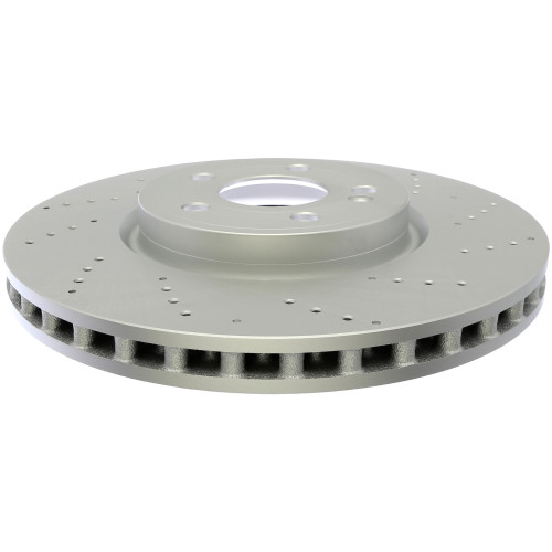 Raybestos Element3 Coated Brake Rotor for 2015-2026 Mercedes-Benz (A220, CLA250, GLB250, GLA250) 982607FZN - angled view