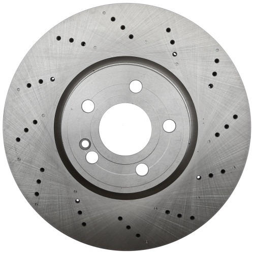 Raybestos R-Line Brake Rotor for 2015-2026 Mercedes-Benz (A220, CLA250, GLB250, GLA250) 982607R - front view