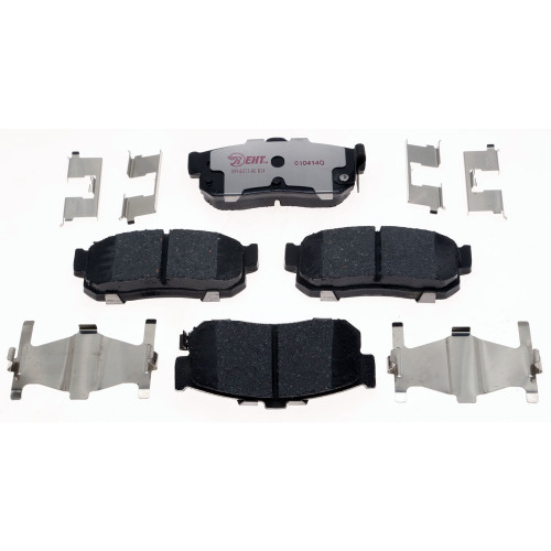 Raybestos Element3 Hybrid Brake Pad Set for 1991-2001 Nissan/INFINITI (Maxima, Altima, I30, G20) EHT540H - front view