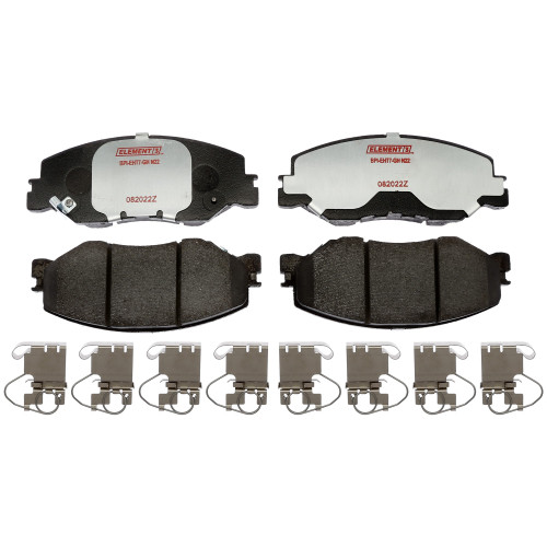 Raybestos Element3 Hybrid Brake Pad Set for 2019-2025 Honda (Insight, Civic) EHT2185H - front view