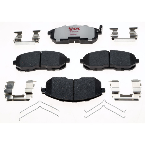 Raybestos Element3 Hybrid Brake Pad Set for 1989-2006 Nissan/INFINITI (Maxima, Sentra, Altima, I30) EHT653H - front view