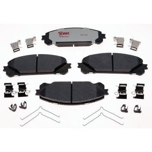 Raybestos Element3 Hybrid Brake Pad Set for 2008-2026 Toyota/Lexus (Highlander, RX350, Sienna, RX450h) EHT1324H - front view