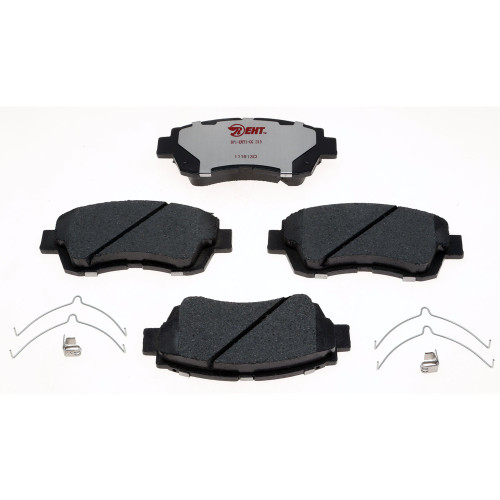Raybestos Element3 Hybrid Brake Pad Set for 1995-2003 Toyota/Lexus (Sienna, Camry, Avalon, SC300) EHT697H - front view