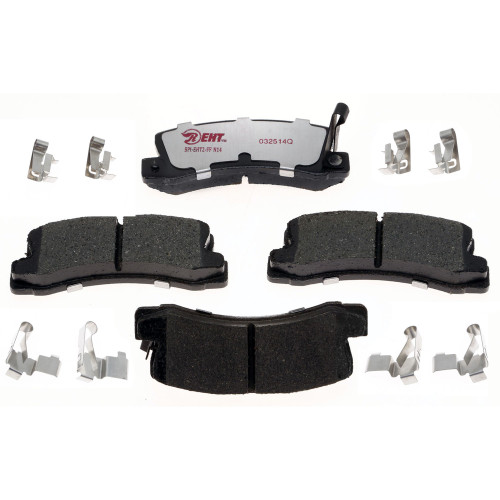 Raybestos Element3 Hybrid Brake Pad Set for 1986-2003 Toyota/Lexus (Celica, Camry, ES300, ES250) EHT325H - front view