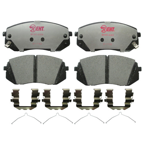 Raybestos Element3 Hybrid Brake Pad Set for 2015-2024 Hyundai/Kia (Sonata, Optima, Kona Electric) EHT1826H - front view