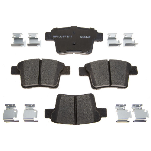 Raybestos R-Line Ceramic Brake Pad Set for 2005-2009 Ford/Mercury/Jaguar (Five Hundred, Montego, Sable, Taurus) MGD1071CH - front view