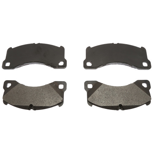 Raybestos R-Line Metallic Brake Pad Set for 2008-2025 Porsche/Volkswagen/Audi (Panamera, Cayenne, Touareg, Macan) MGD1349M - front view