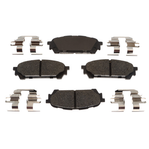 Raybestos R-Line Ceramic Brake Pad Set for 2004-2008 Saab/Subaru (9-2X, Impreza, Forester) MGD1004CH - front view