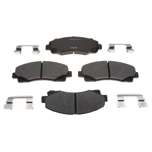 Raybestos R-Line Ceramic Brake Pad Set for 2006-2014 Acura/Honda (TL, Ridgeline) MGD1102CH - front view