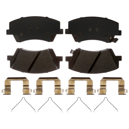 Raybestos R-Line Ceramic Brake Pad Set for 2017-2022 Kia/Hyundai (Niro, Elantra, Ioniq) MGD1912CH - front view