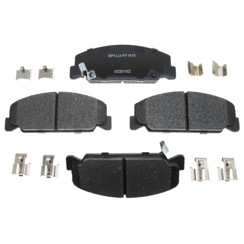 Raybestos R-Line Ceramic Brake Pad Set for 1984-2000 Honda (Civic, CRX, Civic del Sol, Accord) MGD273CH - front view