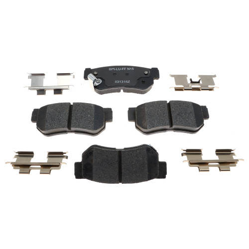 Raybestos R-Line Ceramic Brake Pad Set for 1999-2010 Hyundai/Kia (Tucson, Azera, Optima, Amanti) MGD813CH - front view