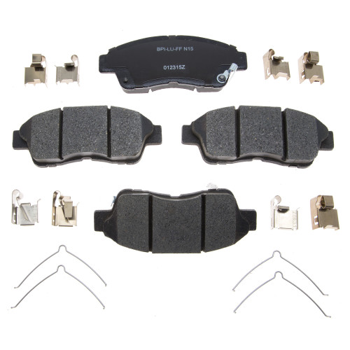 Raybestos R-Line Ceramic Brake Pad Set for 1992-2001 Toyota/Geo (Camry, Corolla, Celica, Prizm) MGD562CH - front view