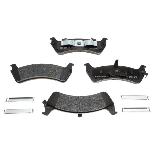 Raybestos R-Line Metallic Brake Pad Set for 1995-2002 Ford/Mercury (Explorer, Ranger, Mountaineer, Explorer Sport) MGD667MH - front view