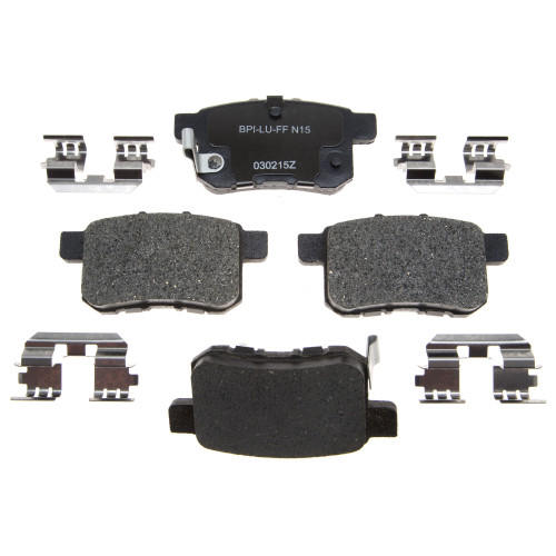 Raybestos R-Line Ceramic Brake Pad Set for 2008-2017 Honda/Acura (Accord, TSX) MGD1336CH - front view