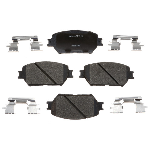 Raybestos R-Line Ceramic Brake Pad Set for 2002-2015 Toyota/Lexus (Camry, IS250, GS300) MGD908CH - front view