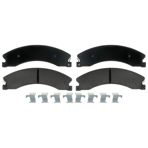 Raybestos Element3 Ceramic Brake Pad Set for 2012-2021 Nissan (NV1500, NV2500, NV3500, TITAN XD) PGD1411AC - front view