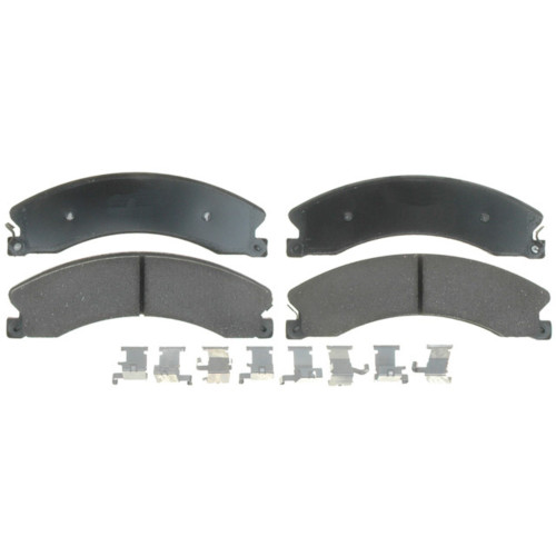 Raybestos Element3 Ceramic Brake Pad Set for 2009-2023 Nissan/Chevrolet/GMC (NV1500, NV2500, NV3500, Silverado 2500 HD) PGD1411C - front view