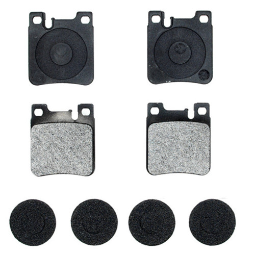 Raybestos Element3 Metallic Brake Pad Set for 1992-2006 Mercedes-Benz/Chrysler (S320, SL600, SL500, 300SD) PGD603M - front view