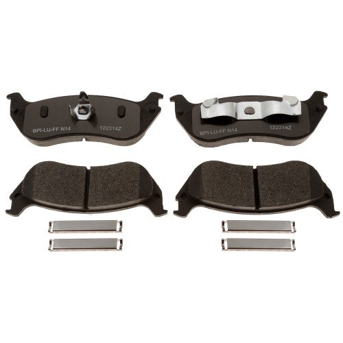 Raybestos R-Line Ceramic Brake Pad Set for 2002-2005 Ford/Mercury (Explorer, Mountaineer) MGD881CH - front view