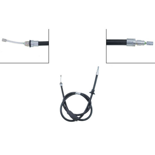 Parking Brake Cable C660090 - Direct Fit - front view