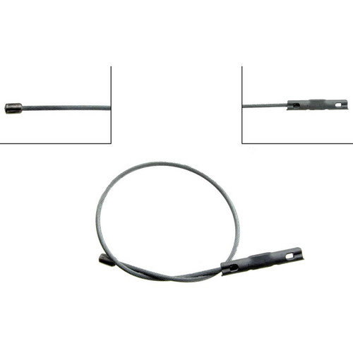 Parking Brake Cable C660288 - Direct Fit - front view