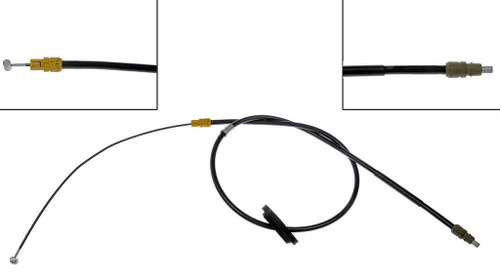 Parking Brake Cable C660590 - Direct Fit - front view