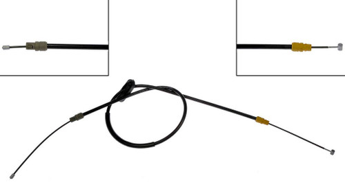 Parking Brake Cable C660599 - Direct Fit - front view
