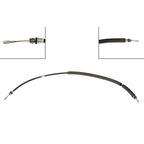 Parking Brake Cable C660555 - Direct Fit - front view