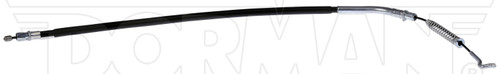 Parking Brake Cable C661220 - Direct Fit - angled view