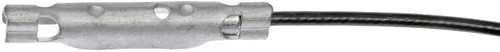 Parking Brake Cable C661242 - Direct Fit - side view