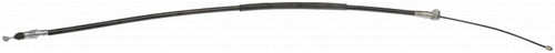 Parking Brake Cable C661451 - Direct Fit - angled view