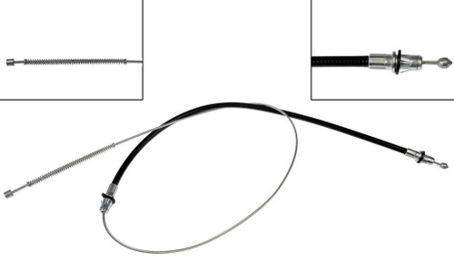 Parking Brake Cable C92558 - Direct Fit - front view