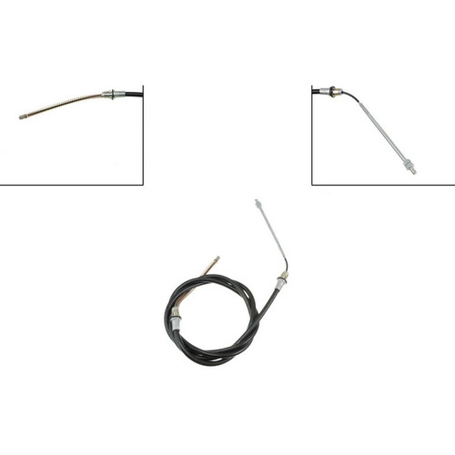 Parking Brake Cable C93250 - Direct Fit - front view
