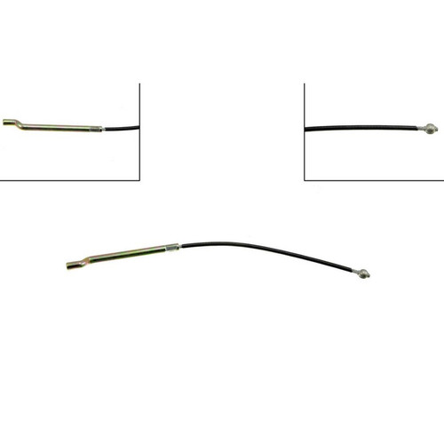 Parking Brake Cable C93000 - Direct Fit - front view