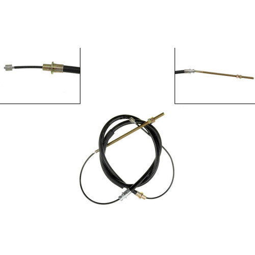 Parking Brake Cable C93002 - Direct Fit - front view