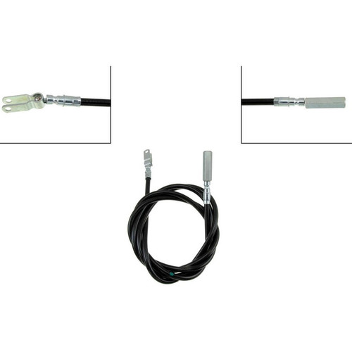 Parking Brake Cable C93818 - Direct Fit - front view