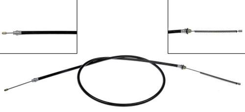 Parking Brake Cable C93844 - Direct Fit - front view