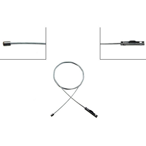Parking Brake Cable C95382 - Direct Fit - front view