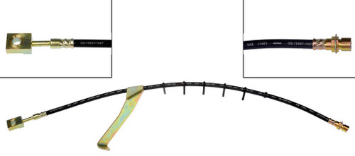 Brake Hydraulic Hose H620344 - front view